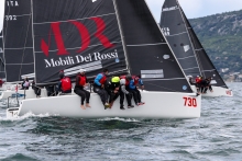 Vertigo (ITA730) of Antonio Masoli - Melges 24 European Sailing Series 2024 in Trieste, Italy