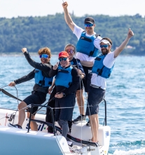 Austrian team Pure of Michael Schineis finished 2nd the final race - Melges 24 European Sailing Series 2024 - Portoroz, Slovenia