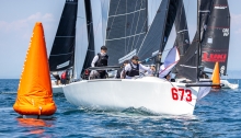 Nefeli (GER859) of Peter Karrie - Melges 24 European Sailing Series 2024 - Portoroz, Slovenia