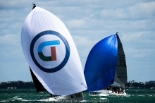 Looper USA855 of Melges 24 Class stalwart Duane Yoslov at the Bacardi Invitational regatta 2019
