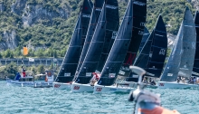 Melges 24 fleet in Riva 2024