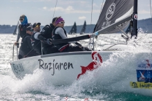 The 2024 Melges 24 European Champions - Razjaren CRO867 - Lukasz Podniesinski, Ante Cesic, Tonci Knezovic, Ljubo Jercic and Andela De Micheli Vitturi have already signed up for the upcoming Melges 24 Worlds in Trieste