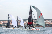 Razjaren CRO867, Mataran 24 CRO649 and Panjic CRO803 - Luki Baustoffe CRO Melges 24 Cup 2025 Biograd