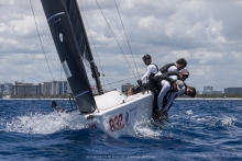 Taki 4 ITA778 with Niccolo Bertola on the helm - 2022 Melges 24 Worlds - Lauderdale Yacht Club