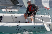Frank Davenport - Melges 24 European Championship 2018 Riva del Garda, Italy