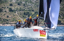 Luka Šangulin's Panjic CR0803 - Luki Baustoffe CRO Melges 24 Cup 2025 - Trogir | Melges 24 European Sailing Series 2025