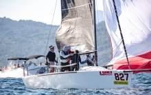 Blue Label CRO827, skippered by Hrvoje Petrovic - Luki Baustoffe CRO Melges 24 Cup 2025 - Trogir | Melges 24 European Sailing Series 2025
