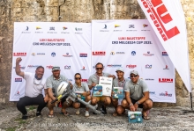 Little A CRO728 team, led by Stjepan Ćesić - Luki Baustoffe CRO Melges 24 Cup 2025 - Trogir | Melges 24 European Sailing Series 2025