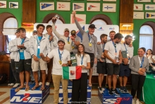 Corinthian Top Three: ZHIK RACE TEAM (GBR), FOXYDRY (ITA) and MATARAN 24 (CRO) - Melges 24 World Championship 2025, Trieste, Italy