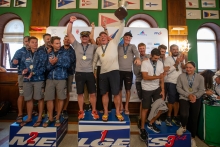 Melges 24 European Sailing Series 2025 Corinthian Top 3 - ZHIK RACE TEAM GBR694, CHINOOK HUN850, MATARAN 24 CRO649
