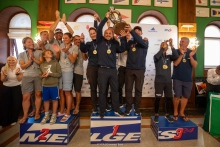 Melges 24 European Sailing Series 2025 Overall Top 3 - RAZJAREN CRO867, STRAMBAPAPA ITA689, PANJIC CRO803 