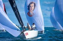 Bora Gulari's team on MAVI (USA874) - Melges 24 North American Championship 2025, Bacardi Winter Series 2026 Event No 1 - Miami, FL, USA