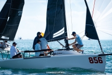 Geoff Fargo's SENTINEL (USA856) - Melges 24 North American Championship 2025, Bacardi Winter Series 2026 Event No 1 - Miami, FL, USA
