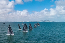 Melges 24 fleet at the Bacardi Cup Invitational Regatta 2026