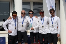 Team TAKI 4 ITA778 with Niccolo Bertola at the helm, with Marco Zammarchi, Giacomo Fossati, Giovanni Bannetta, Pietro Seghezza - Opatija CRO Melges 24 Cup 2026 - Melges 24 European Sailing Series 2026