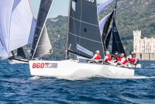 Nika (MON) by Vladimir Prosikhin - Melges 24 Worlds 2025 Trieste, Italy 