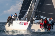 Lillehammer Racing Team (NOR) by Kjell Andreas Steinstad - Melges 24 Worlds 2025 Trieste, Italy