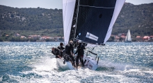 Paolo Brescia's MELGINA ITA854 - Biograd CRO Melges 24 Cup 2026 © regate.com.hr