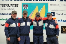 Gisle Bjørsrud Bø, Tom Reidar Johannessen, Kjetil Solvang and Joachim Nordlie - KABOOM (NOR706) - Melges 24 Norwegian Open 2026 - Melges 24 European Sailing Series 2026 - Trondheim, NOR 