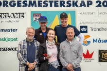 Herman Horn-Johannessen, Erik V Fusdal, Malin Rørvik-Sundelin, Stian Ness Rørvik and Jan Borø - RETT RUNDT HJORNET (NOR732) - Melges 24 Norwegian Open 2026 - Melges 24 European Sailing Series 2026 - Trondheim, NOR 