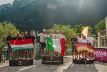 Corinthian podium - Melges 24 European Sailing Series 2026 - Fraglia Vela Riva, Riva del Garda, Italy