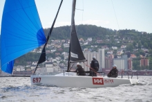 HELLY HANSEN II LISA NOR 697 by Børre Hekk Paulsen - Melges 24 Norwegian Open 2026 Trondheim, Norway