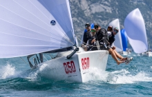 CHINOOK HUN850 by Akos Csolto - Melges 24 Italian National Championship 2026 - Melges 24 European Sailing Series 2026 - Fraglia Vela Riva, Riva del Garda, Italy
