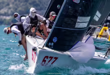 WHITE ROOM GER677 by Michael Tarabochia - Melges 24 Italian National Championship 2026 - Melges 24 European Sailing Series 2026 - Fraglia Vela Riva, Riva del Garda, Italy