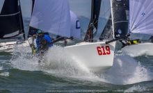 Anthony Kotoun raced the 2024 Worlds on San Francisco Bay, where his sixth-place finish earned him the Zarko Draganic Trophy. 