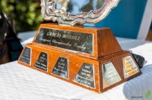 The base of the Giorgio Zuccoli Trophy
