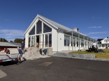 Tønsberg Seilforening - the brand new clubhouse
