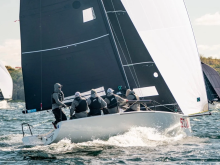 Fred Rozelle leads the Corinthian division of the 2026 Quantum Sails Melges 24 Great Lakes Cup 