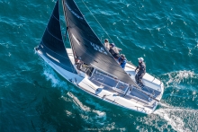 Peter Duncan's Shiitake (USA) with Greiner Hobbs, Will Ryan, Victor Diaz de Leon and Reed Baldridge on Day 2 of the Melges 24 World Championship 2026 - Harbor Springs, MI, USA 