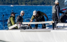 Wah Gwan (USA865) by Anthony Kotoun with Grant Janov, Jordan Janov, Franny Schulte and Stu McNay, remains firmly in control - Day Four of the Melges 24 World Championship 2026 in Harbor Springs 