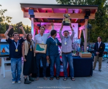 Melges 24 Corinthian World Champions 2026 are Duane Yoslov, Ellise Smolenyak, James Golden, Ian Mathiesen and Shane Tillson - Melges 24 World Championship 2026 in Harbor Springs