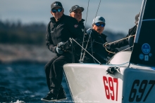 Helly Hansen II Lisa (NOR 697) by Kristoffer Spone was named the Corinthian Boat of the Day  - Melges 24 European Championship 2026 - Tønsberg, Norway