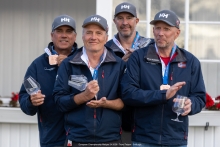 HELLY HANSEN II LISA (NOR 697) - Kristoffer Spone, Christen Horn Johannessen, Borre Hekk Paulsen, Sigurd Paulsen  - Corinthian Bronze at the Melges 24 European Championship 2026 - Tønsberg, Norway